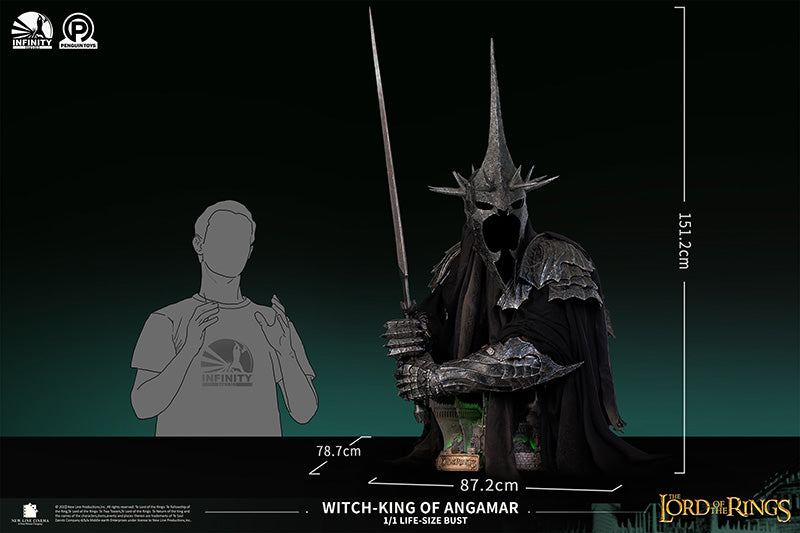 Infinity Studio The Lord of the Rings Series Witch-King of Angmar Life Size Bust