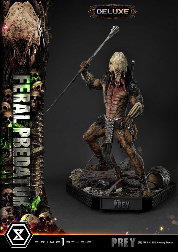 Prime 1 Studio Museum Masterline Prey Feral Predator Deluxe Version(4582647120731)(4582647120731)