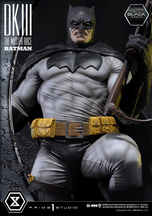 Prime 1 Studio Museum Masterline Batman Dark Knight III The Master Race (Comics) Batman Black Version | 4580708035734