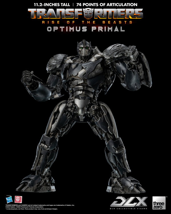 Three Zero Transformers: Rise of the Beasts - DLX Optimus Primal