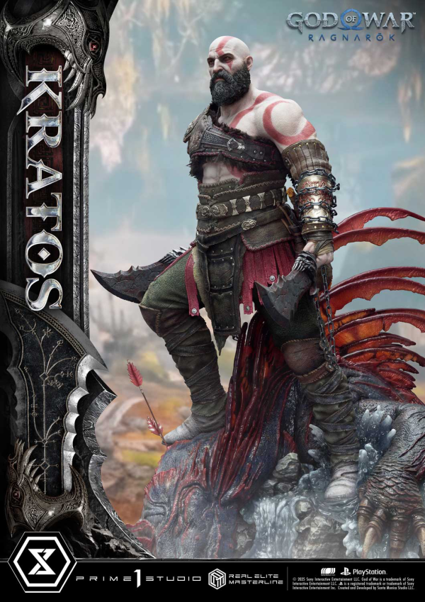 Prime 1 Studio Real Elite Masterline God of War: Ragnarok Kratos Regular Version(4582647120786)(4582647120786)