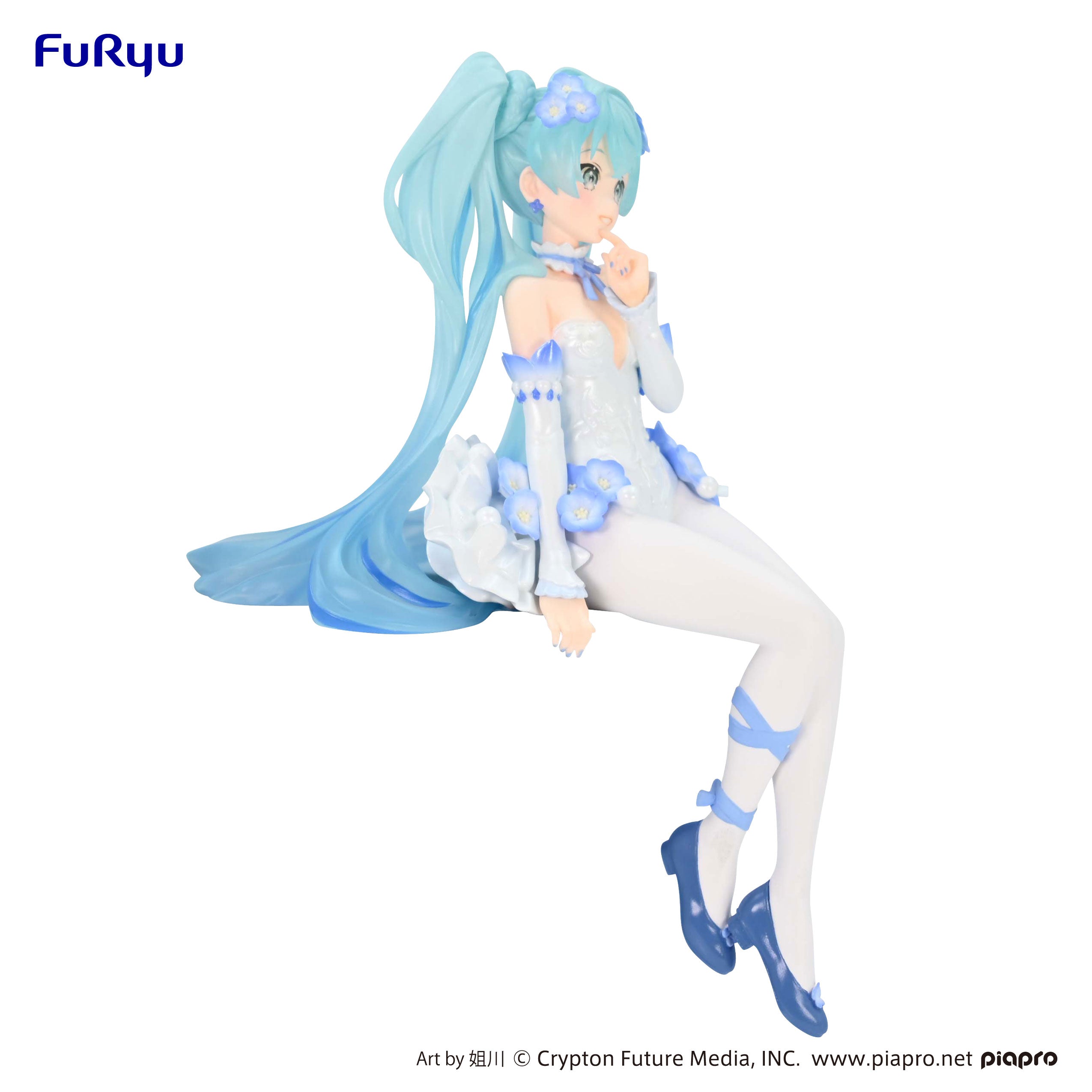 FURYU Corporation Hatsune Miku　Noodle Stopper Figure -Hatsune Miku Flower Fairy Nemophila-(re-run)