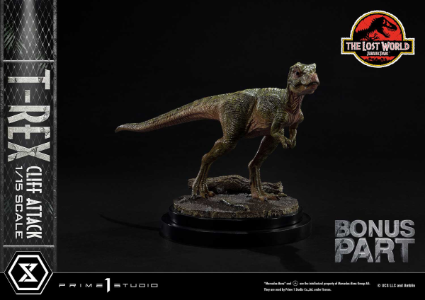 Prime 1 Studio Legacy Museum Collection The Lost World: Jurassic Park (Film) T-Rex Cliff Attack 1/15 scale Bonus Version(4582647121011)(4582647121011)