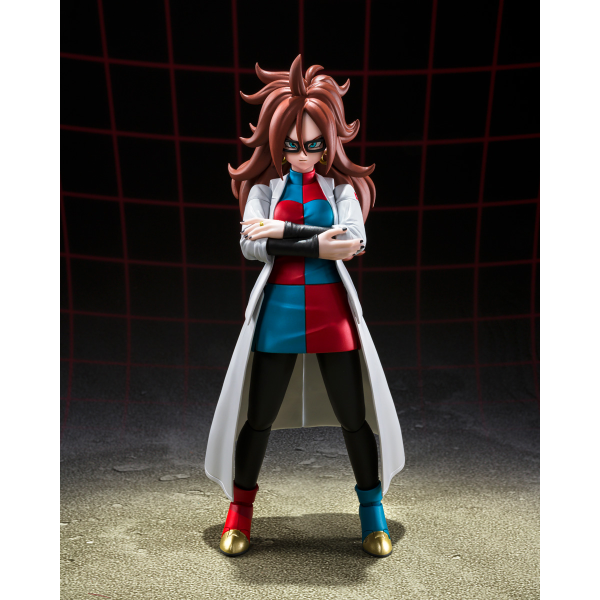 BANDAI Spirits S.H.Figuarts ANDROID 21 (Lab Coat) (P-Bandai Exclusive)