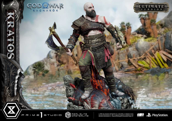 Prime 1 Studio Real Elite Masterline God of War: Ragnarok Kratos Ultimate Version(4582647120793)(4582647120793)