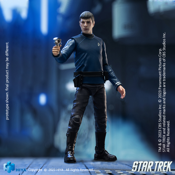 HIYA Toys Exquisite Mini Series 1/18 Scale STAR TREK 2009 Spock(6957534202575)(6957534202575)