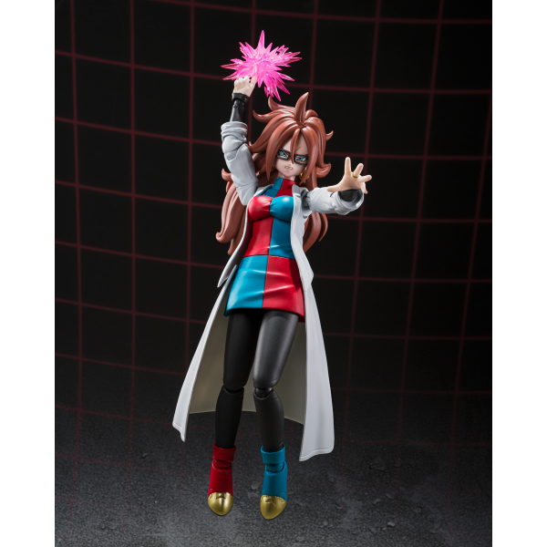 BANDAI Spirits S.H.Figuarts ANDROID 21 (Lab Coat) (P-Bandai Exclusive)