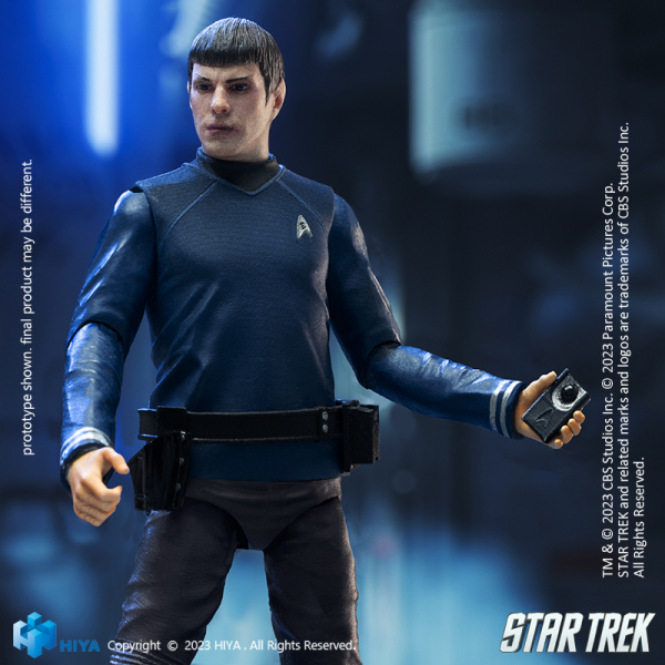 HIYA Toys Exquisite Mini Series 1/18 Scale STAR TREK 2009 Spock(6957534202575)(6957534202575)