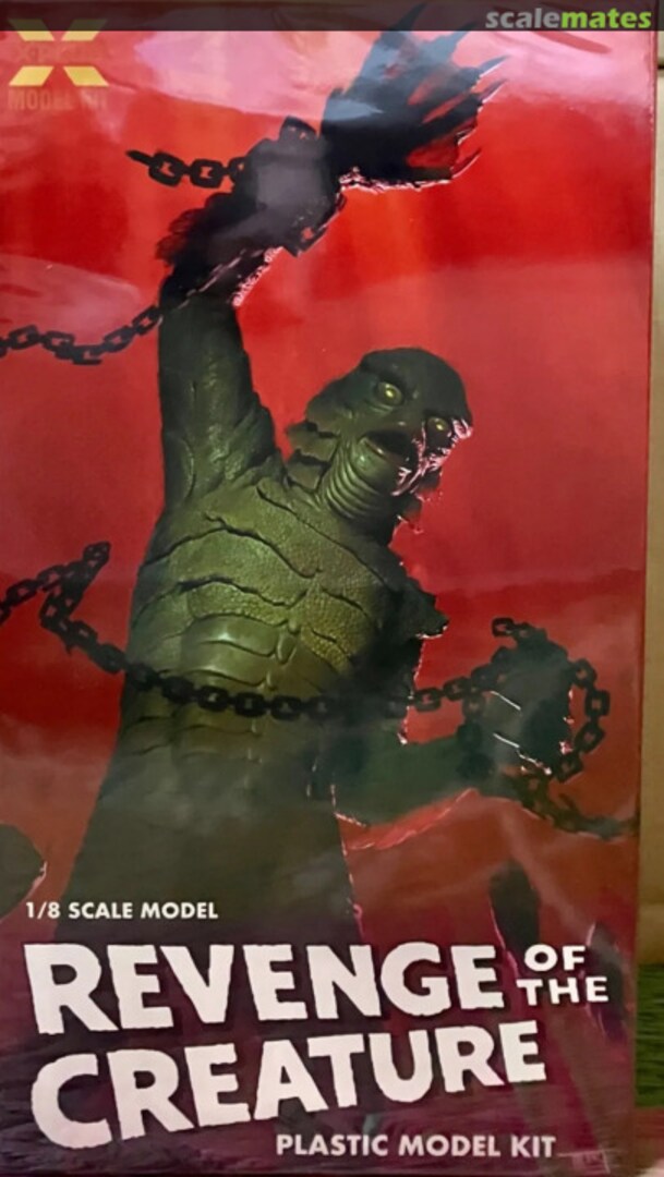 X-PLUS Revenge of the Creature 1/8 Plastic model kit