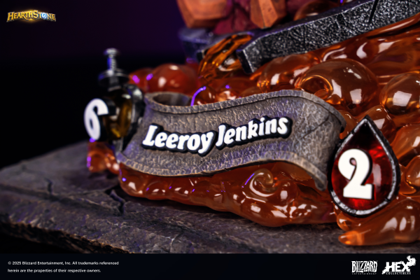 HEX Collectibles Blizzard Hearthstone® Leeroy Jenkins 1/10 Scale Statue(6978082550109)(6978082550109)