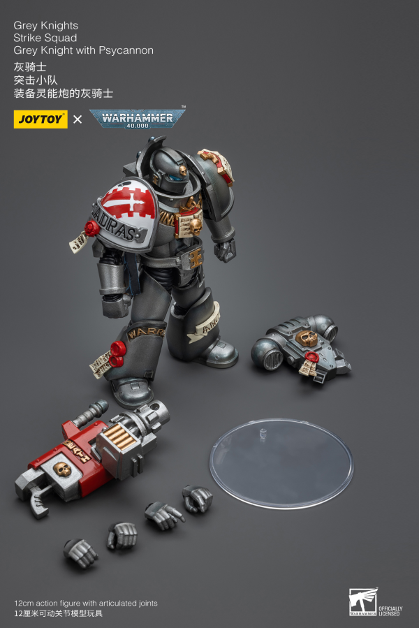 Joy Toy Grey Knights Strike Squad Grey Knight with Psycannon