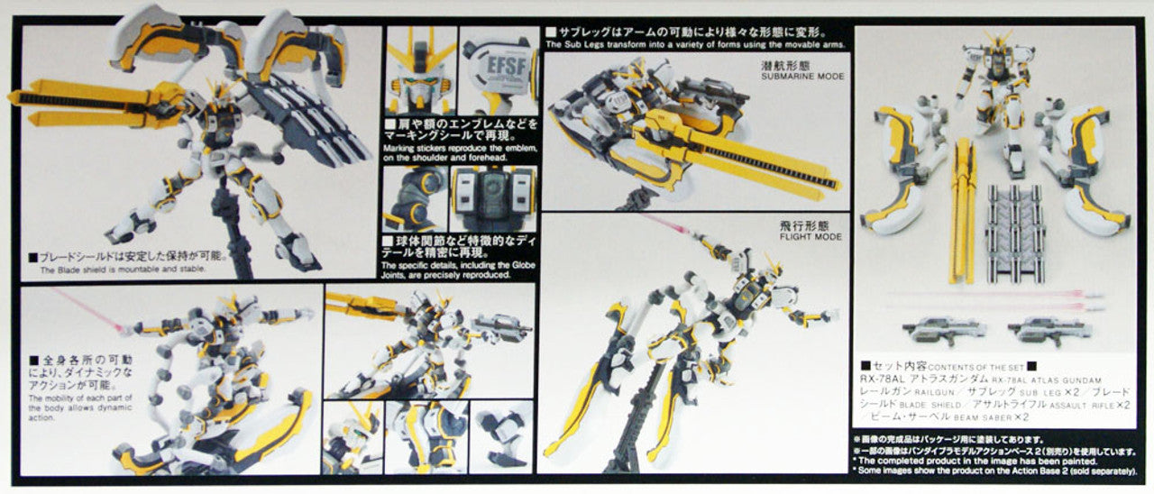 BANDAI Hobby HGTB 1/144 Atlas Gundam (Gundam Thunderbolt Ver)