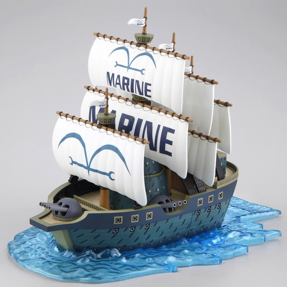 BANDAI Hobby One Piece - Grand Ship Collection - Marine Ship