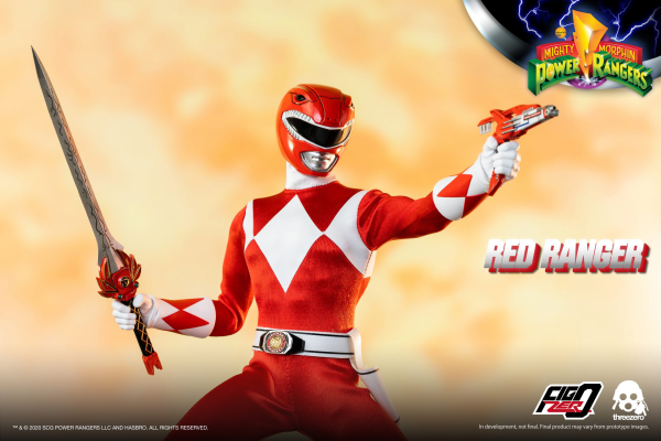 threezero Mighty Morphin Power Rangers – 1/6 Red Ranger(4897056204782)(4897056204782)