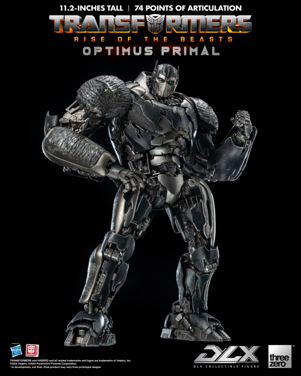 Three Zero Transformers: Rise of the Beasts - DLX Optimus Primal