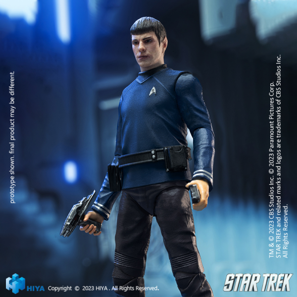 HIYA Toys Exquisite Mini Series 1/18 Scale STAR TREK 2009 Spock(6957534202575)(6957534202575)