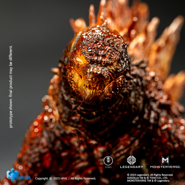 HIYA Toys Exquisite Basic Godzilla: King of the Monsters Burning Godzilla