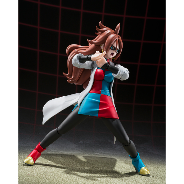 BANDAI Spirits S.H.Figuarts ANDROID 21 (Lab Coat) (P-Bandai Exclusive)