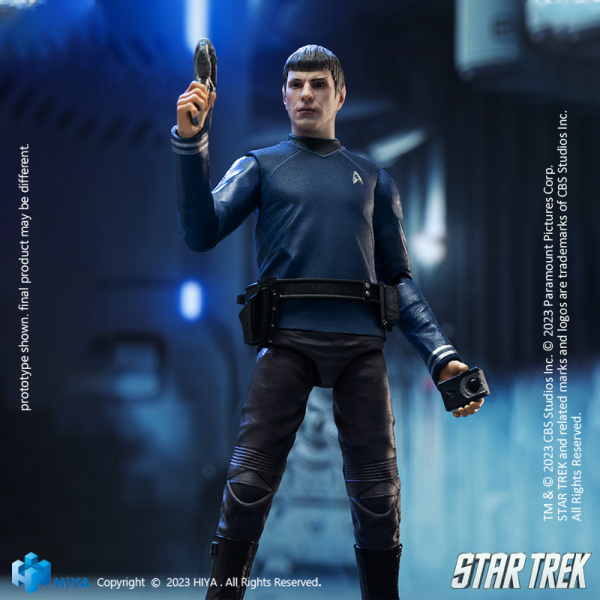 HIYA Toys Exquisite Mini Series 1/18 Scale STAR TREK 2009 Spock(6957534202575)(6957534202575)