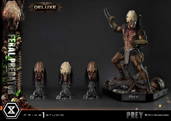 Prime 1 Studio Museum Masterline Prey Feral Predator Deluxe Version(4582647120731)(4582647120731)