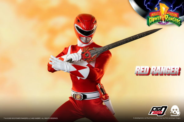 threezero Mighty Morphin Power Rangers – 1/6 Red Ranger(4897056204782)(4897056204782)