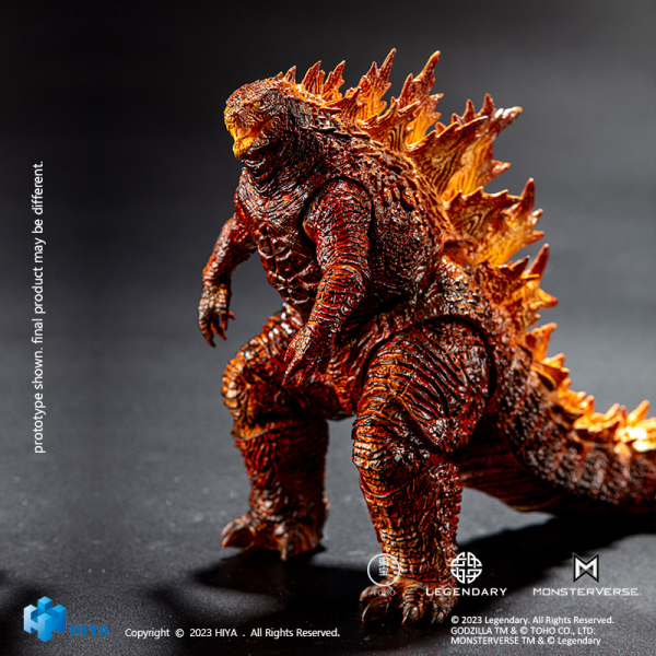 HIYA Toys Exquisite Basic Godzilla: King of the Monsters Burning Godzilla