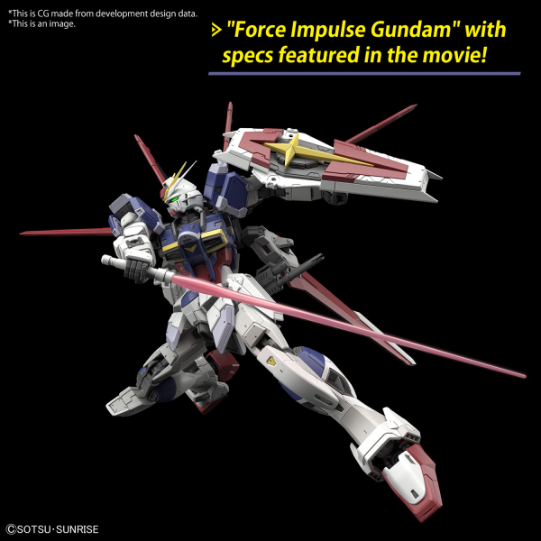 BANDAI Hobby RG 1/144 FORCE IMPULSE GUNDAM Spec II(4573102662897)(4573102662897)