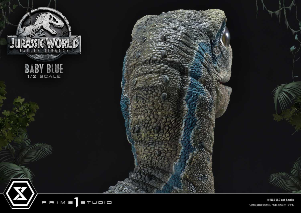 Prime 1 Studio Legacy Museum Collection Jurassic World: Fallen Kingdom (Film) Baby Blue 1/2 scale | 4580708035994