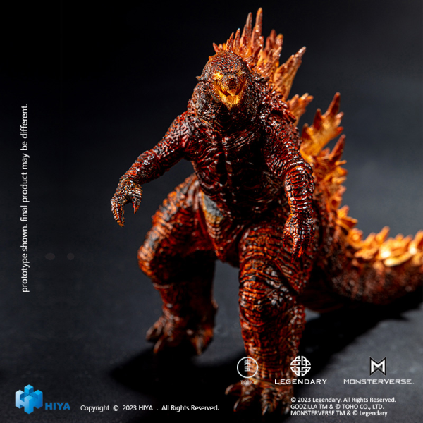 HIYA Toys Exquisite Basic Godzilla: King of the Monsters Burning Godzilla