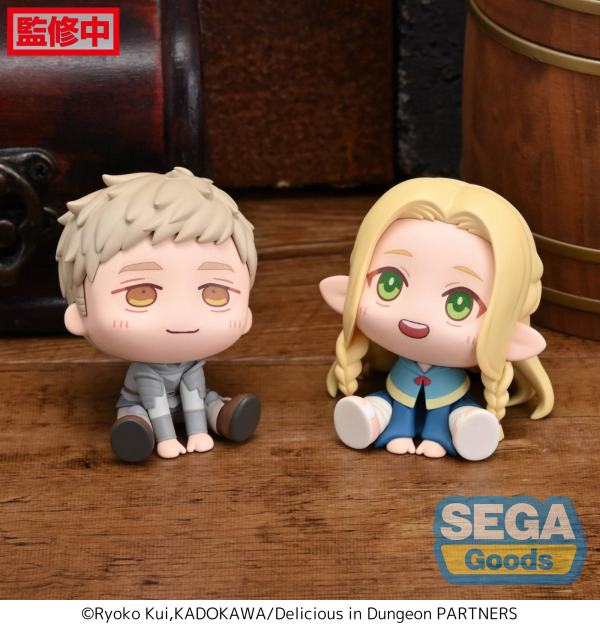 SEGA QyuruMe "Delicious in Dungeon" Mini Figure "Laios & Marcille" (EX)