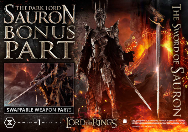 Prime 1 Studio Museum Masterline The Lord of the Rings (Film) The Dark Lord Sauron Bonus Version(4582647121042)(4582647121042)