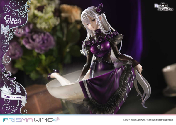 Prime 1 Studio PRISMA WING Re:ZERO -Starting Life in Another World- Echidna Glass Edition 1/7 Scale Pre-Painted Figure | 4580708049526