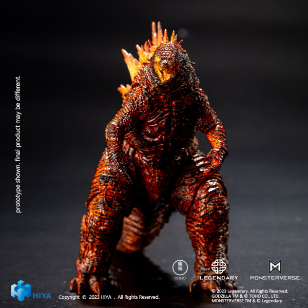 HIYA Toys Exquisite Basic Godzilla: King of the Monsters Burning Godzilla