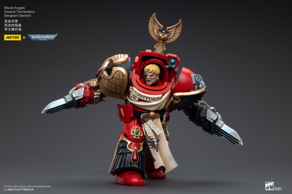 Joy Toy Blood Angels Assault Terminators Sergeant Santoro