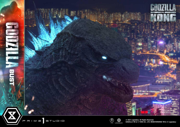 Prime 1 Studio Life Size Bust Godzilla vs Kong (Film) Godzilla Bonus Version | 4580708030975