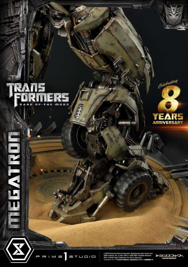 Prime 1 Studio Museum Masterline Transformers: Dark of the Moon (Film) Megatron EX Bonus Version | 4582535944968