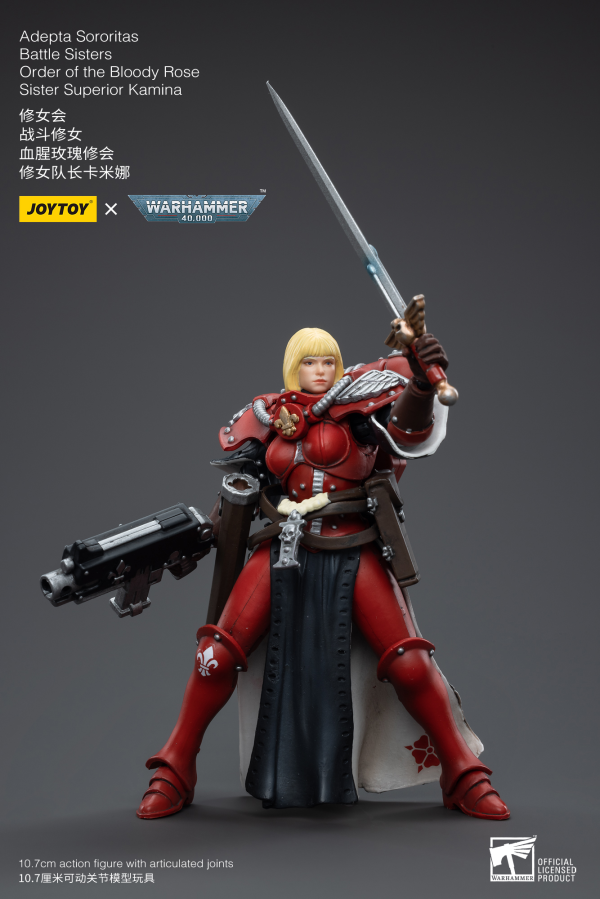 Joy Toy Adepta Sororitas Battle Sisters Order of the Bloody Rose Sister Superior Kamina