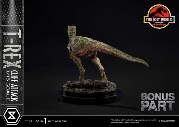 Prime 1 Studio Legacy Museum Collection The Lost World: Jurassic Park (Film) T-Rex Cliff Attack 1/15 scale Bonus Version(4582647121011)(4582647121011)