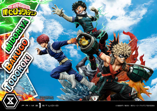 Prime 1 Studio Ultimate Premium Masterline My Hero Academia Midoriya, Bakugo & Todoroki(4582535945798)(4582535945798)