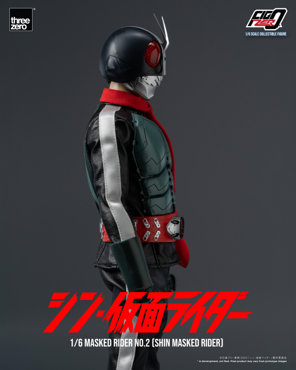 threezero FigZero 1/6 Masked Rider No.2 (SHIN MASKED RIDER)(4895250807969)(4895250807969)