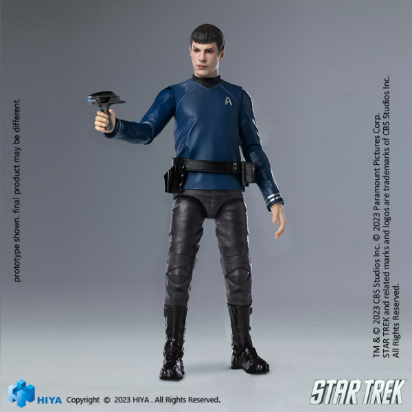 HIYA Toys Exquisite Mini Series 1/18 Scale STAR TREK 2009 Spock(6957534202575)(6957534202575)