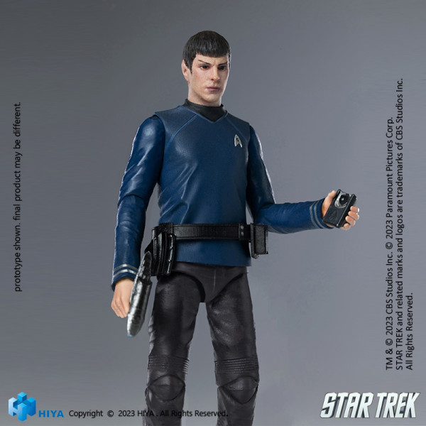 HIYA Toys Exquisite Mini Series 1/18 Scale STAR TREK 2009 Spock(6957534202575)(6957534202575)