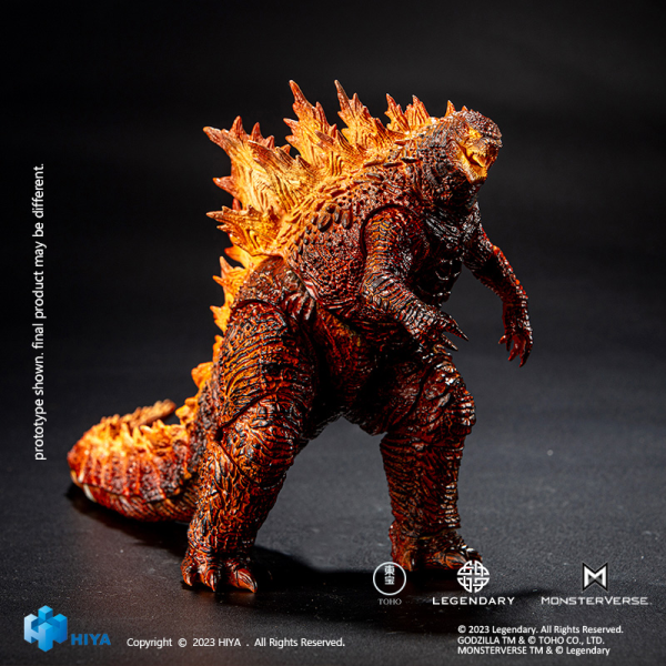 HIYA Toys Exquisite Basic Godzilla: King of the Monsters Burning Godzilla