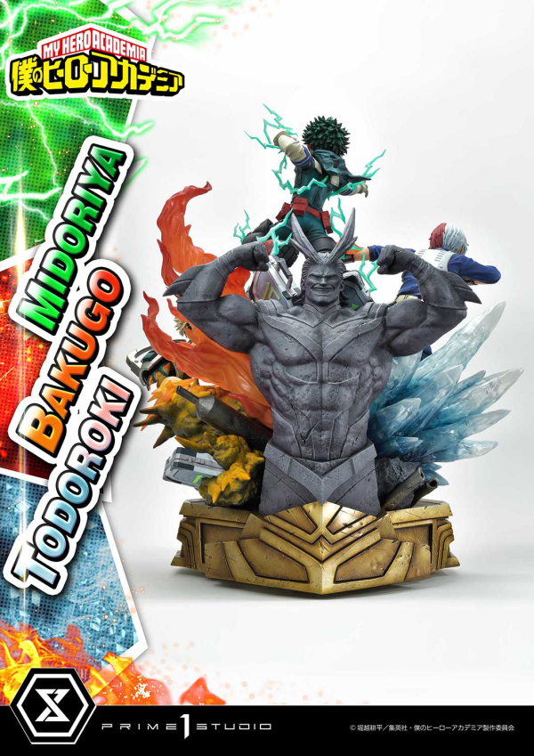 Prime 1 Studio Ultimate Premium Masterline My Hero Academia Midoriya, Bakugo & Todoroki Deluxe Version(4582535945804)(4582535945804)