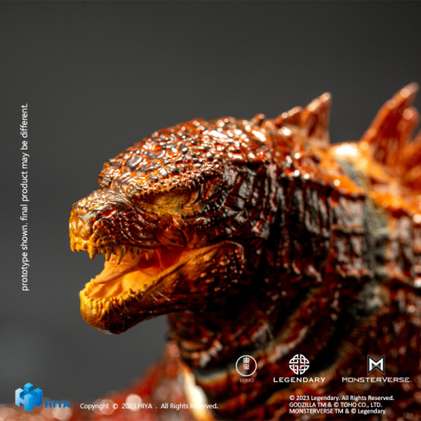 HIYA Toys Exquisite Basic Godzilla: King of the Monsters Burning Godzilla