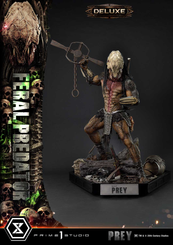 Prime 1 Studio Museum Masterline Prey Feral Predator Deluxe Version(4582647120731)(4582647120731)