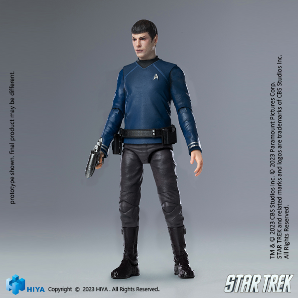 HIYA Toys Exquisite Mini Series 1/18 Scale STAR TREK 2009 Spock(6957534202575)(6957534202575)