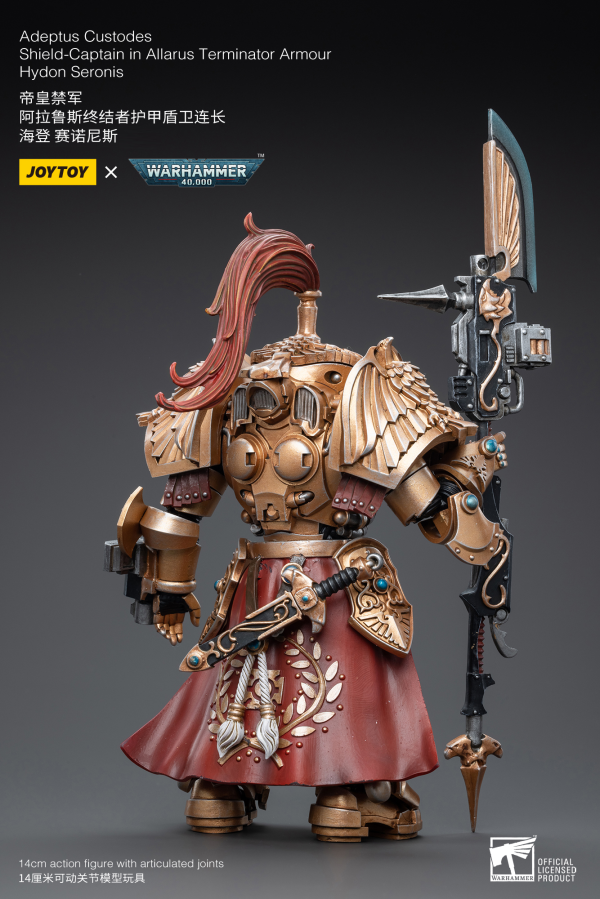 JOYTOY Adeptus Custodes Shield-Captain in Allarus Terminator Armour Hydon Seronis(6973130379244)(6973130379244)