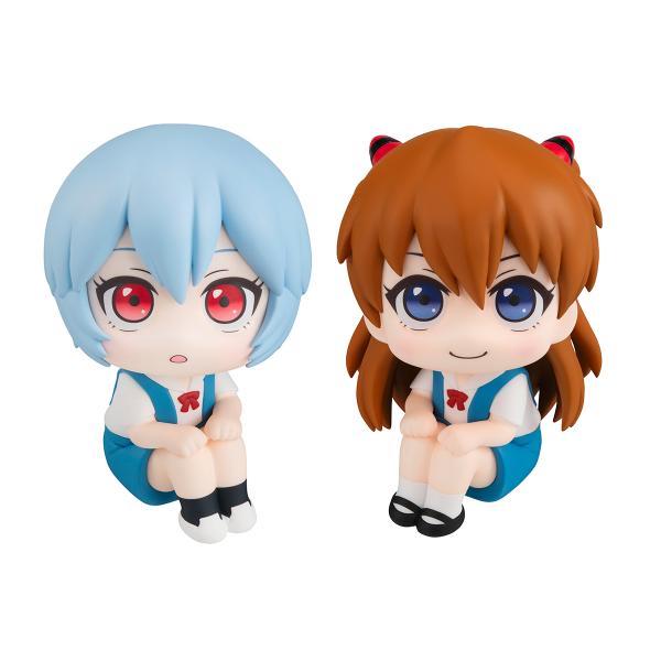 MegaHouse Lookup Evangelion： 3.0+1.0 Thrice Upon a Time  Rei Ayanami ＆Shikinami Asuka Langley  Set 【with gift】