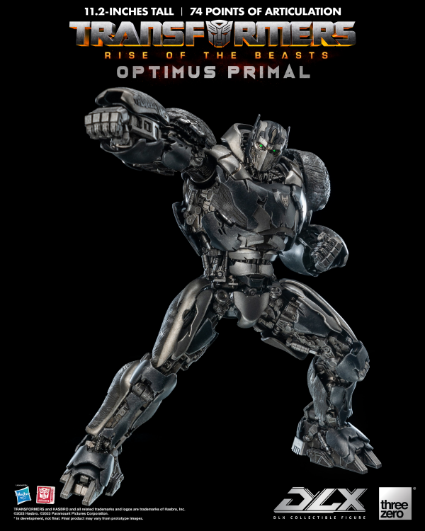 Three Zero Transformers: Rise of the Beasts - DLX Optimus Primal